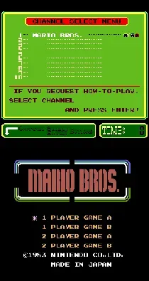 PlayChoice-10: Mario Bros.-MAME 2003